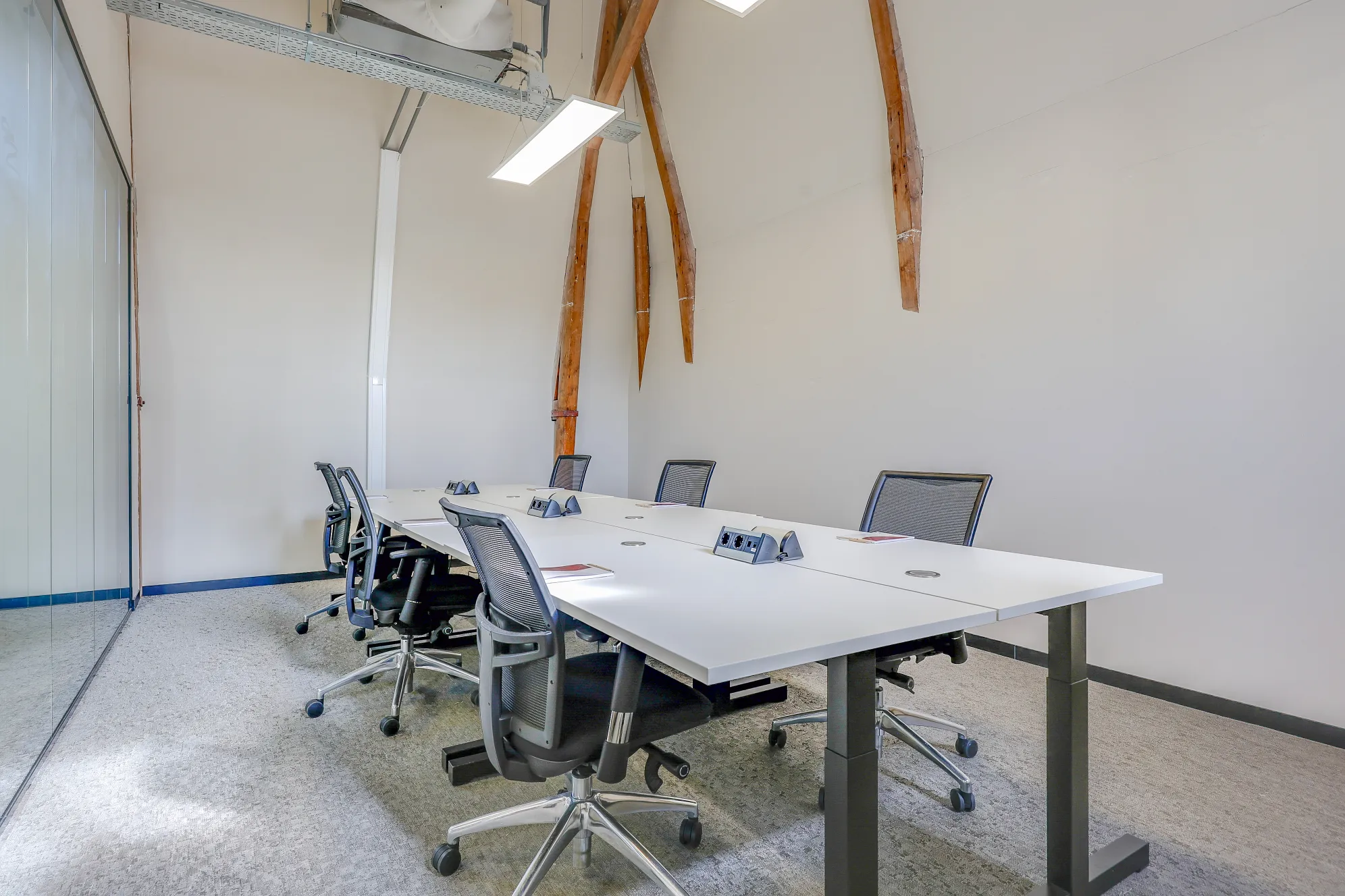 Work area at Tribes Amsterdam Raamplein